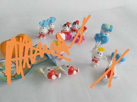 Kinder vajíčka z kinder surprise,