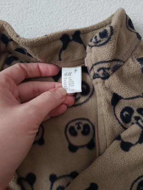 Flísová súprava, h&m,80