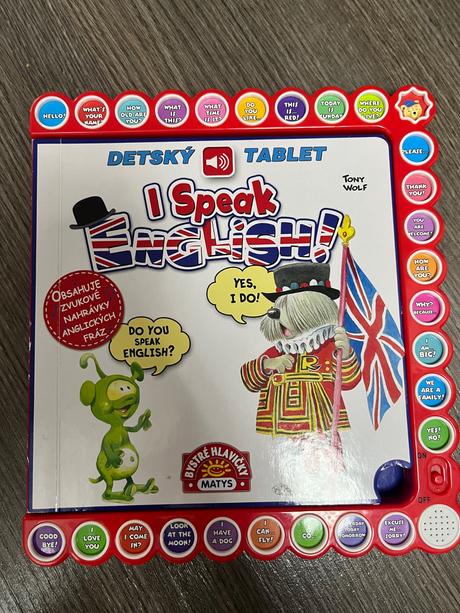 Detský tablet - zvuková kniha, 