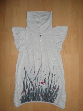 Sive tricko kratky rukav, xs