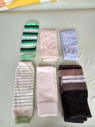 Štucne diba vlnené tmavohnedé, 