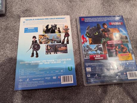 2x dvd ako vycvičiť draka 1,2, 