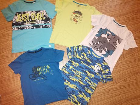 Chlapčenské tričká 5ks veľ. 146/ 152, 146