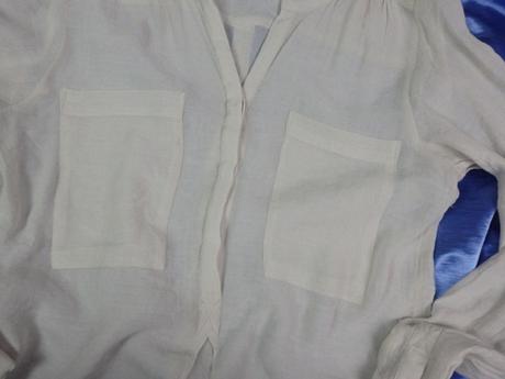 Kvalitná béžová blúzka, s