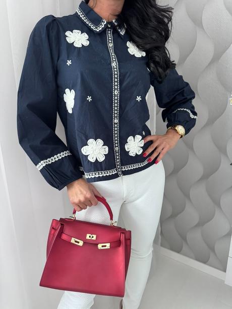 Zara - vyšívaná blúzka, zara,164