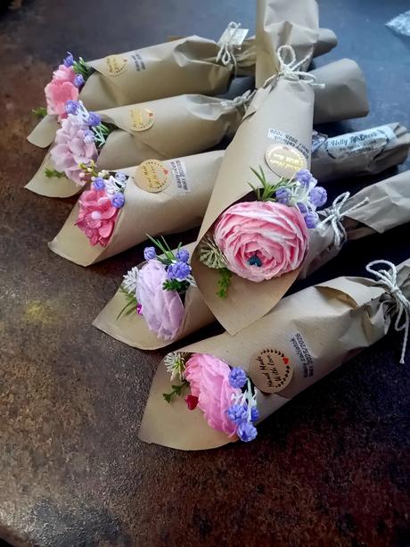 Hortenzia, pivónia- voňavý darček, 