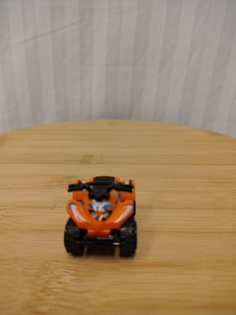Oranžová štvorkolka hot wheels, mattel 2015, 