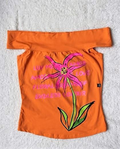 2ks tričiek so spustenými ramenami, m