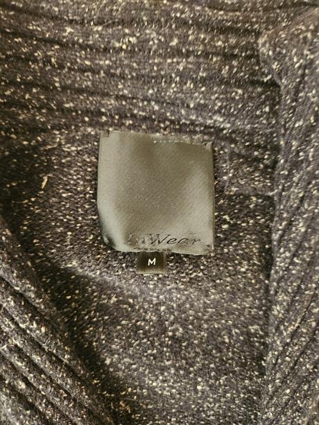 Predĺžený sveter hodváb/angora m, m