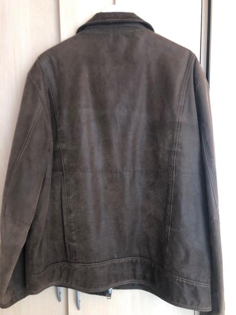 Pánska kožená bunda, 56