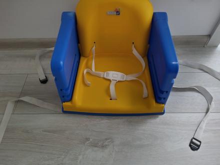 Prenosná jedalenska detska stolička/sedačka,