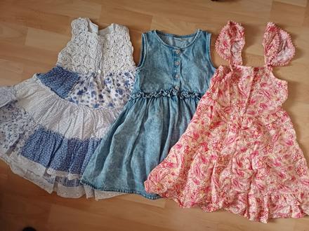 3x letne šaty, 110