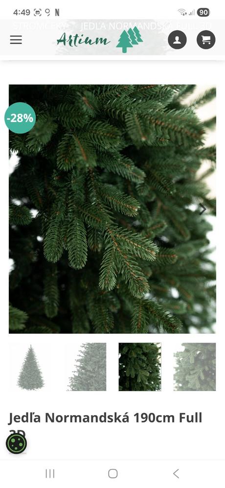 Krasna jedľa normandska, 