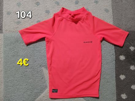 Uv tricko na kupanie 104, decathlon,104