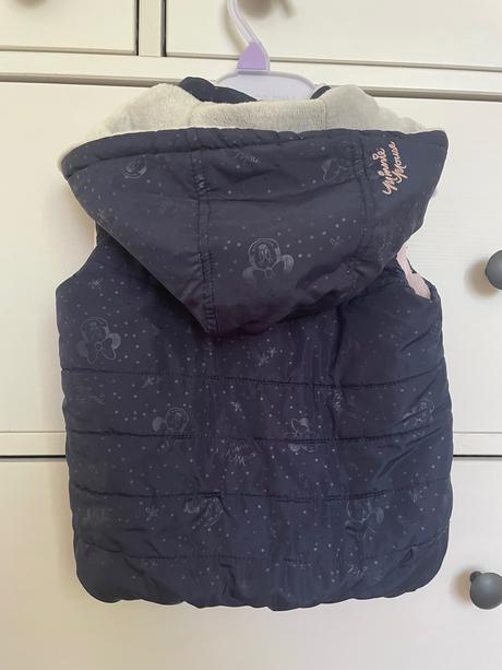 Zateplena vesta minnie mouse 86, 86