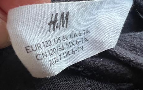 Mierne zateplené legíny jednorožec unicorn, h&m,122