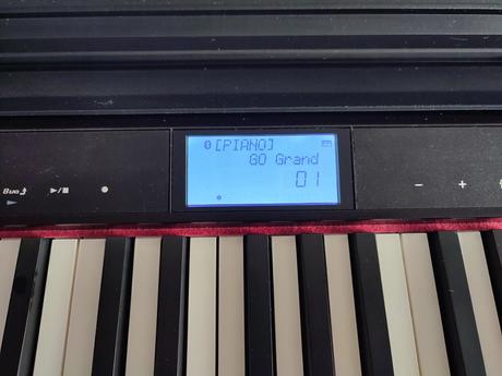 Roland go piano digitálne stage piano black, 