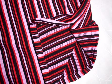 Tunika-šaty pásik l-xl, amisu,xl