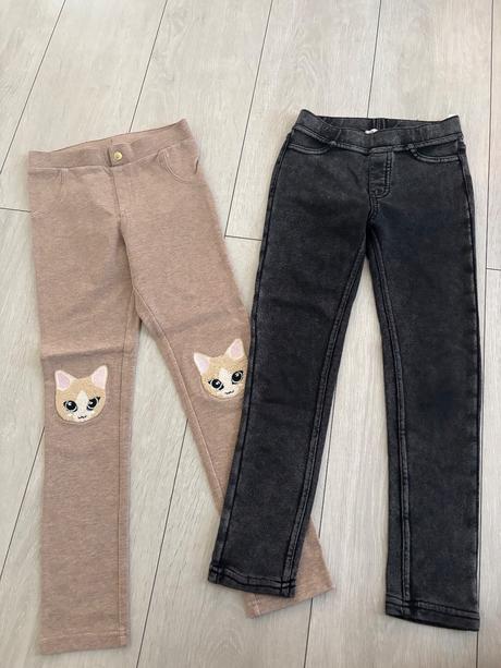 Legíny 2x, h&m,128