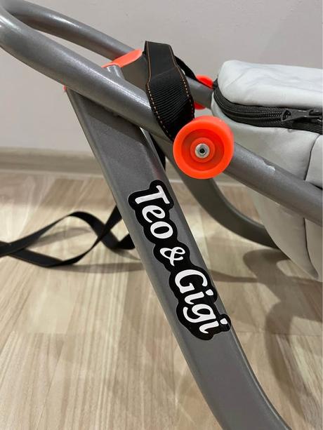 Detské kovové softchelové sánky sv. sivé - top sta, 