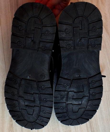 Členkové čierne topánky, 43