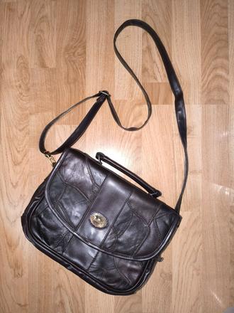 Dámske kožená kabelka,
