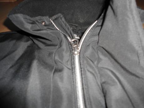 Cierna hrubsia panska bunda, xl