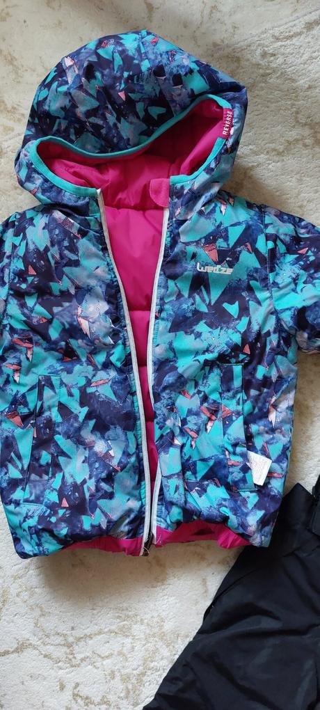 Zimná obojstranná bundička wedze, wedze,98