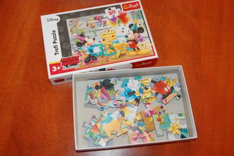 Puzzle minnie a mickey + druhé k nemu,