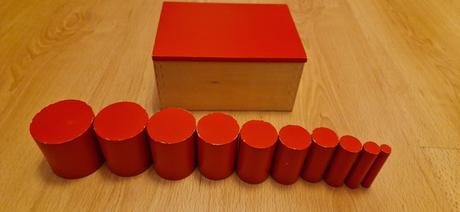 Montessori farebné valčeky bez úchytov, 