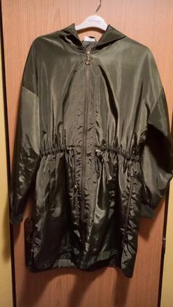 Olivová prechodná bunda l/xl ako nová, pepco,xl