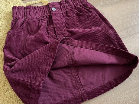 Menčestrová sukňa, h&m,152