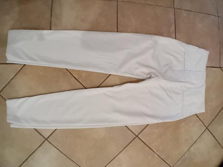 Biele nohavice mango, mango,s