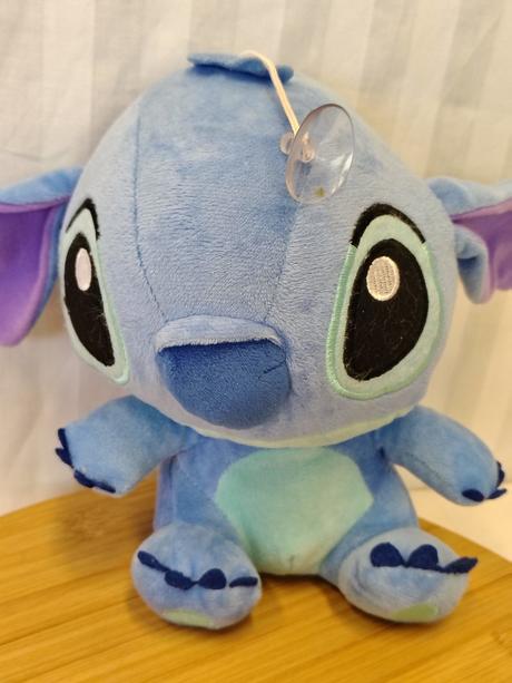 Plyšový stitch s prísavkou z lilo a stitch, 22 cm,