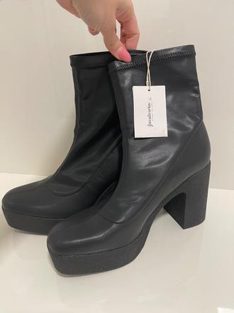 Stradivarius členkové čižmy na platforme, stradivarius,41