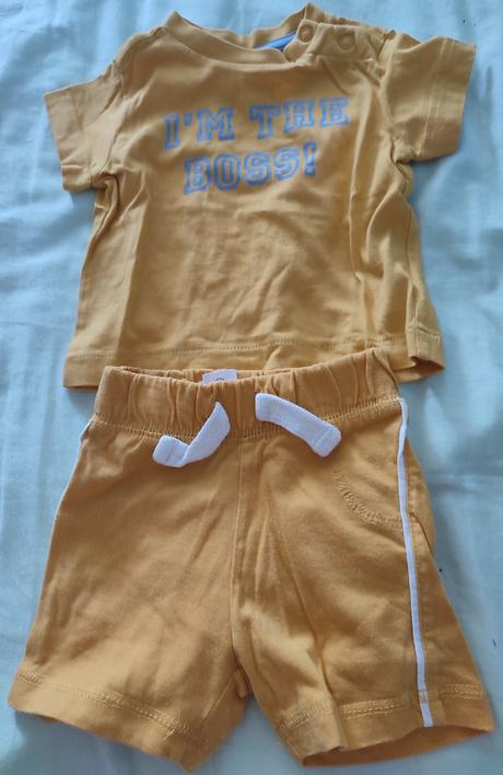 Komplet tričko a kraťasy baby club 62, baby club,62