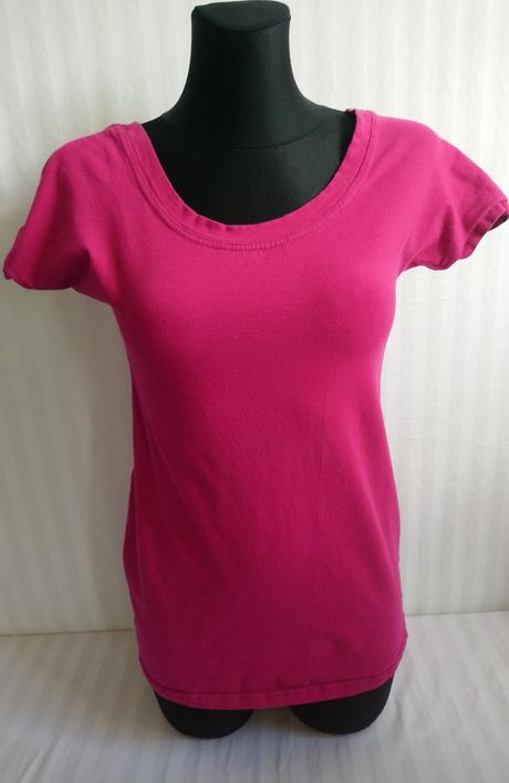 Dámsky elastický sýto ružový top, rhea italy, l