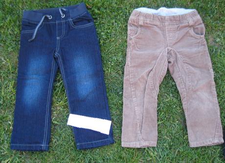 2x nohavice, lupilu,98