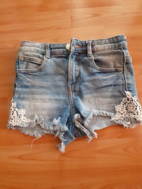 Kraťasky riflové, reserved,128