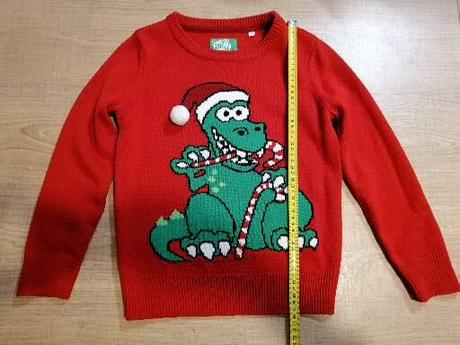 Vianočny pulover, velkost 128, 128
