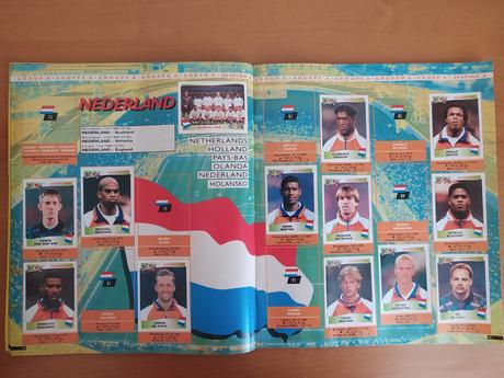 Samolepkový album europa 96, 