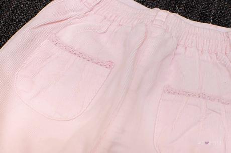 3 x ružové nohavice, old navy,80