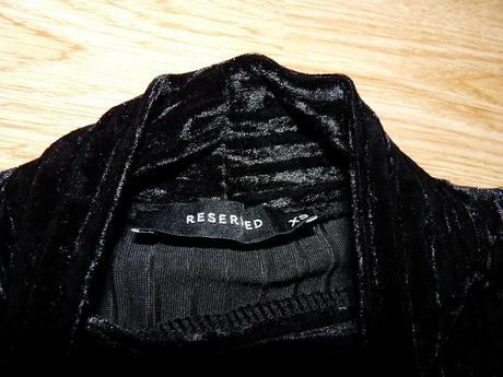 Zamatové elastické, reserved,xs