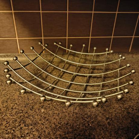 Miska na ovocie kovová, 