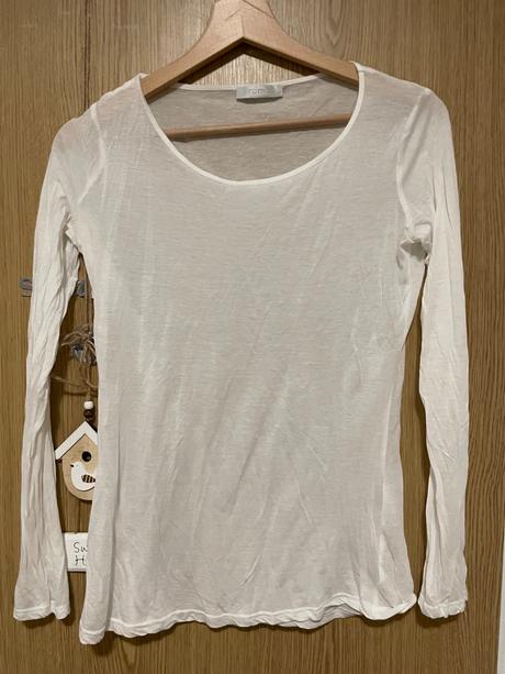 Biely nátelník / tenké tričko, promod,38