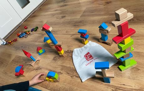 Hape drevené kocky,