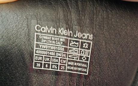 Kožene cizmy calvin klein, 39