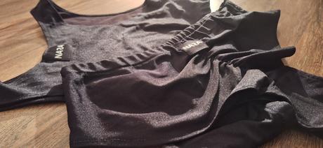 Komplet nara top a push up šortky na pole dance, l