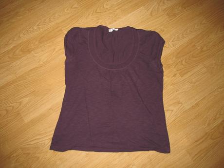 Fialové tričko v. l, promod,l