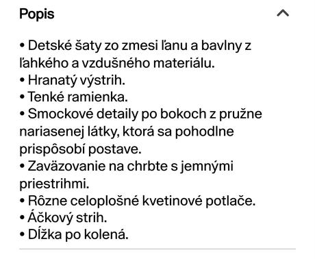 Ľanové šaty, gap,152